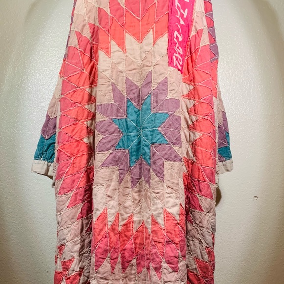 Magnolia Pearl Quilted Diamonds Las Cruces Kimono NWT - Picture 2 of 14